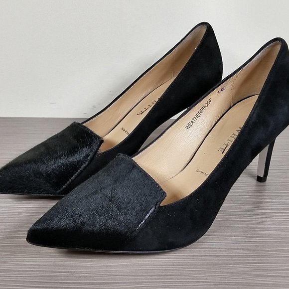 Ron White Cadence Pump, Black Calf Hair, Womens Size 6 / 36 - Picture 3 of 11